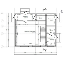 Двухэтажный каркасный дом 131м² (SK71)