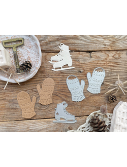 Набор ножей для вырубки "Примёрзло солнышко ко льду"