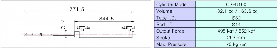 Рулевая система для подвесного лодочного двигателя OBHS-100 (до 240 л.с.) - купить | Двинко