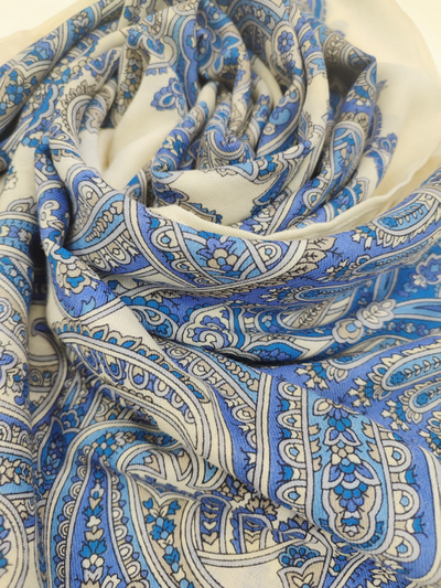 Павловопосадский платок Журчание реки 2038-1