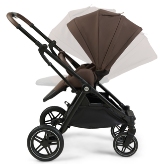 Коляска прогулочная Happy Baby Luna 360 Dark Brown