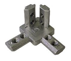 Соединитель внутренний угловой трёхсторонний паз 8 GB3030-CB