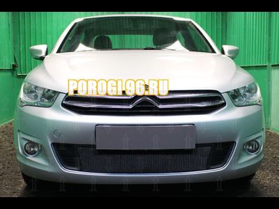 Защита радиатора Citroen C-Elysee 2013- black