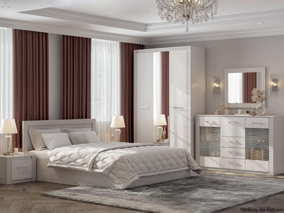 Гамма 20 Шкаф трехстворчатый