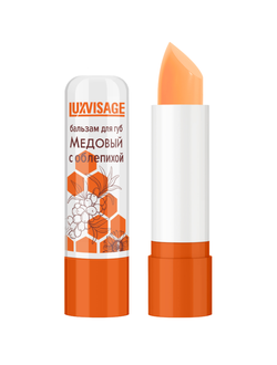 Бальзам для губ Медовый с облепихой LUX VISAGE