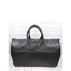 Кожаная дорожная сумка Caspoli Premium black (арт. 
4040-51)