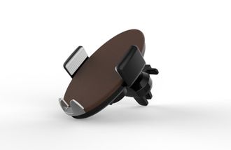 Беспроводная Smart зарядка для смартфона с авто доводчиками EGO-T Brown