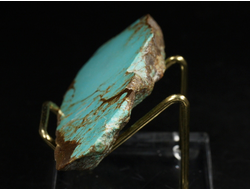 Бирюза, срез полированный с одной стороны, США, Невада (80*41*14 мм, 43 г) №37861