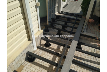 Настил из ДПК