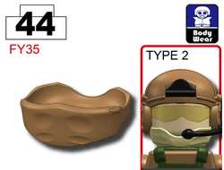 Армейский шарф Бафф Headover Si-Dan Toys (dark tan)