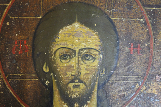 Icon of Christ the Saviour (Russian) – J04 – Saint Paul's Icons