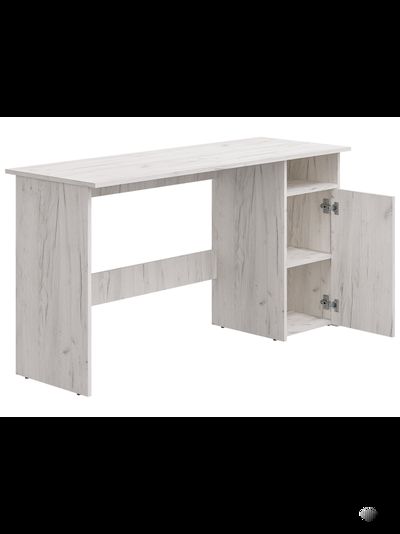 Фронда-7 стол письменный с тумбой Крафт светлый