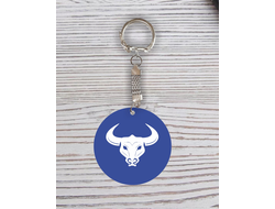 Брелок символика "Быка" с гравировкой №15