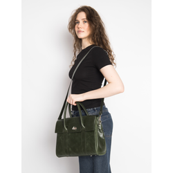 Деловая сумка Valenza Premium green (арт. 5076-11)