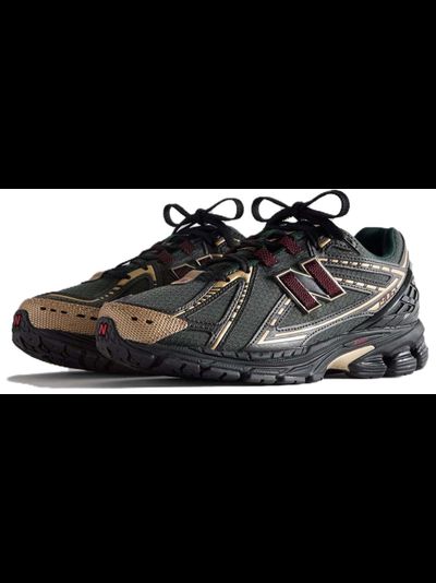 Kith x New Balance 1906R Black Gold Brown