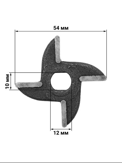 Комплект ножей и решеток для крупного измельчения к мясорубке МИМ 80