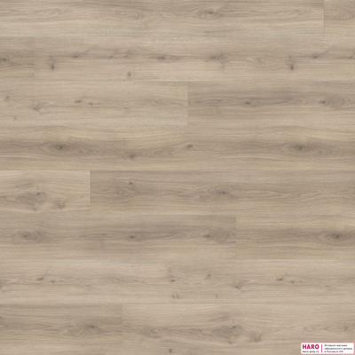 Ламинат Haro Tritty 100 Gran Via Дуб Эмилия Вельвет Серый 538770 32 класс толщина 8 мм с фаской 2.68 м2