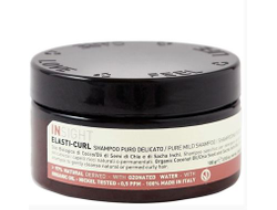 INSIGHT ELASTI-CURL Увлажняющий шампунь-воск для кудрявых волос Pure mild shampoo, 100 мл