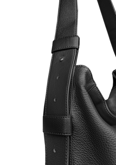 (АРТИКУЛ: 10014/2) СУМКА МЕШОК, БОЛЬШАЯ, НАТУРАЛЬНАЯ КОЖА, ТЕМНО-КОРИЧНЕВАЯ, ЧЕРЕЗ ПЛЕЧО