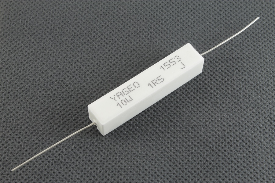 Резистор 10Вт YAGEO SQP 1.5Ом 5%, купить цементный резистор ...