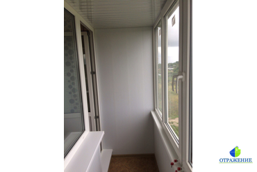 Обшивка балкона. Тосно