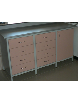 Тумба лабораторная (трехстворчатая) ТЛ-02