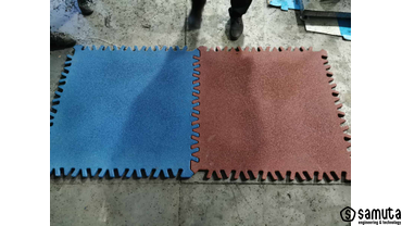 Изготовленные серийные образцы резиновых матов по дизайну. Примеры работ |  Индустриальный дизайн