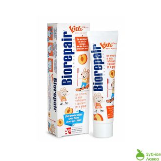 ДЕТСКАЯ ЗУБНАЯ ПАСТА BIOREPAIR KIDS СО ВКУСОМ ПЕРСИКА ОТ 0 ДО 6 ЛЕТ