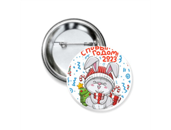 Значок закатной год Кролика №24