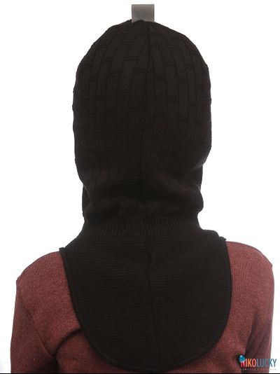 Шапка-шлем &quot;NK&quot;   20101-01, цвет черный р. 50-52