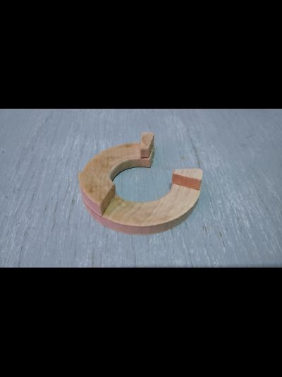 Заготовка для магнита Подкова 55х60 мм