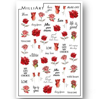 Слайдер-дизайн MilliArt Nails MAX-093