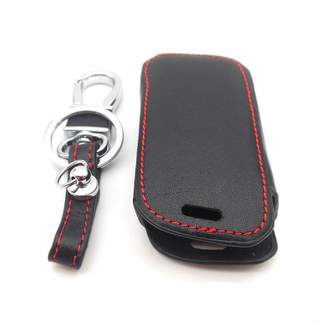Чехол для брелка автосигнализации Starline A63, A93 (red line)