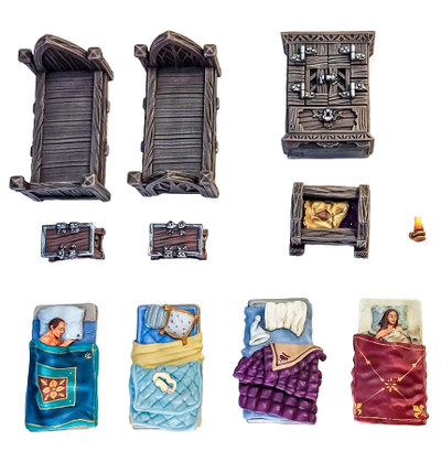 Спальня горожанина