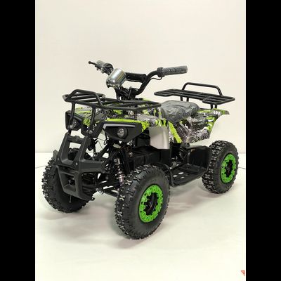 Квадроцикл GreenCamel Gobi K32 (30Ah 36V 800W R6 Цепь) зеленый экстрим