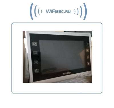 Комплект уличного WiFi/LAN видеонаблюдения, монитор 11" с DVR и 4 беспроводные видеокамеры, Full HD