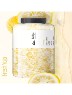 Bathpa Australian Salt Соль для ванны, аромат Юдзу, 1,2 кг