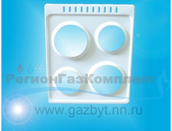 Стол электрической плиты "Лысьва" мод. ЭП, 4-х конф., белый (Д400.909)