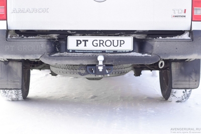 Фаркоп ТСУ /съемный квадрат/ Volkswagen Amarok 2010-