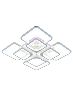 Люстра светодиодная Profit Light 8057/4+4 WHT 224W+10W RGB