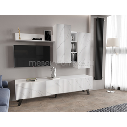 ОМ014 Гостиная Глейс. Размер: 2108х1017/1817х436