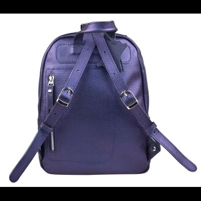 Женский кожаный рюкзак Anzolla Premium indigo (арт. 
3040-56)