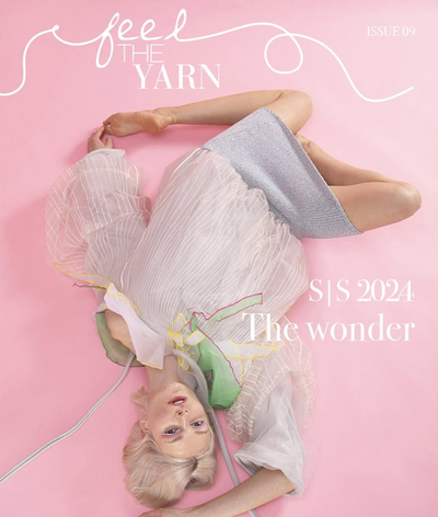 Feel The Yarn Magazine issue 9 Spring-Summer 2024 Журнал по вязанию и пряже