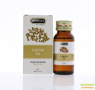 Масло "КАСТОРОВОЕ" от Hemani; Castor Oil, Hemani, 30 мл