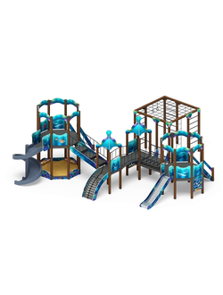 Серия «Морской» ДИК 2.17.06-01 H=1200 H=2000 винтовой скат игровой комплекс