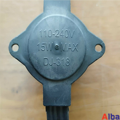 Белт-лайт метражом 2-жильный, 40 см, черный