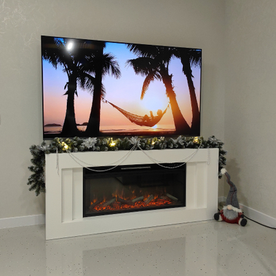 Линейный электрокамин Лайн