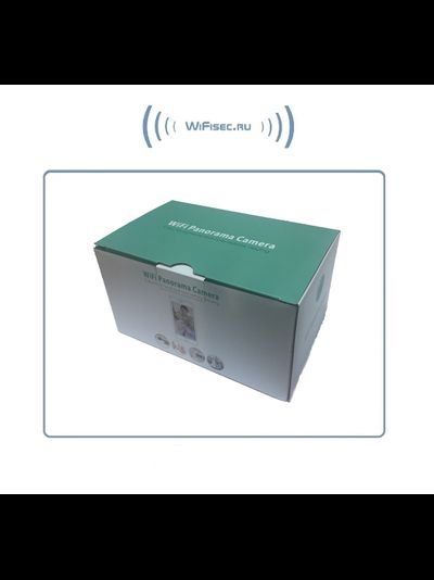 Wi-Fi видеоняня/Панорамная WiFi видеокамера в корпусе лампы накаливания с DVR (iCSee), Full HD