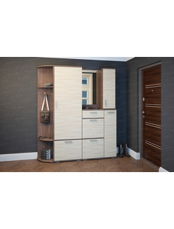 Прихожая "Ника-6" 1,76м (модульная) ЛДСП