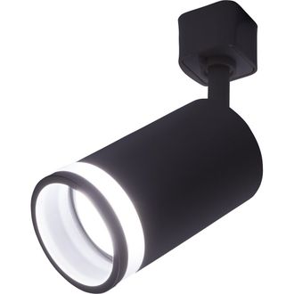 Feron светильник трековый на шинопровод GU10 AL161 черный алюм. 56x56x190 1-фаз. 41370
